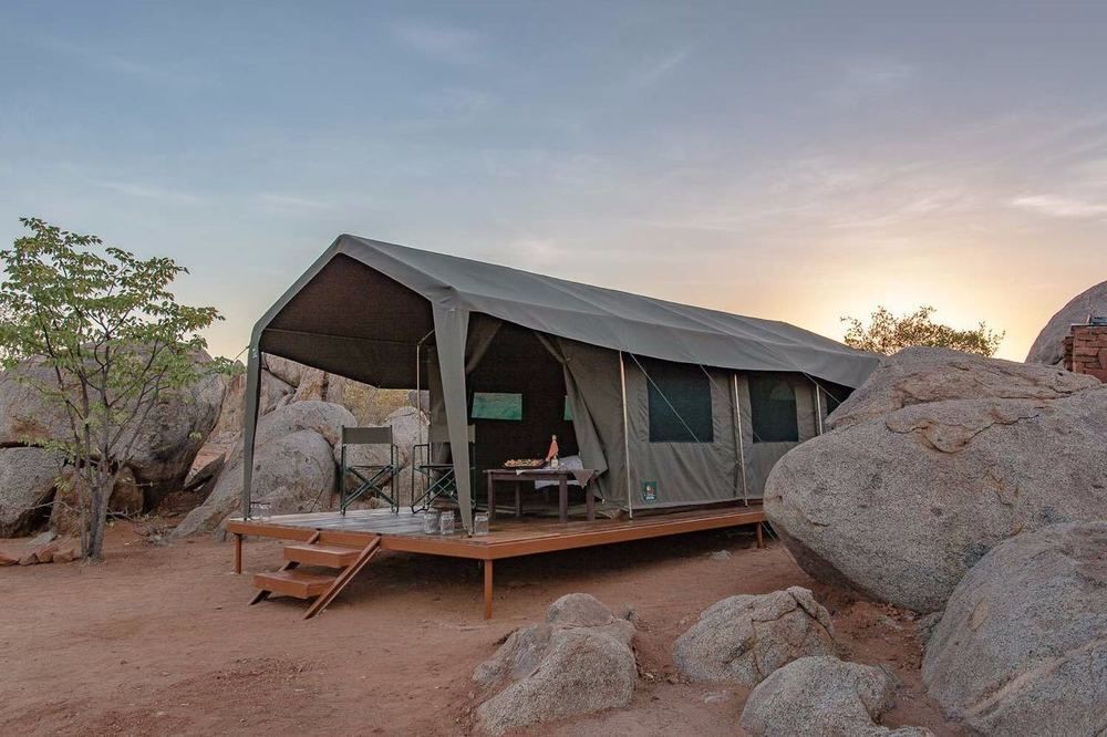 Hoada Camp Site Hotel Palmwag Buitenkant foto